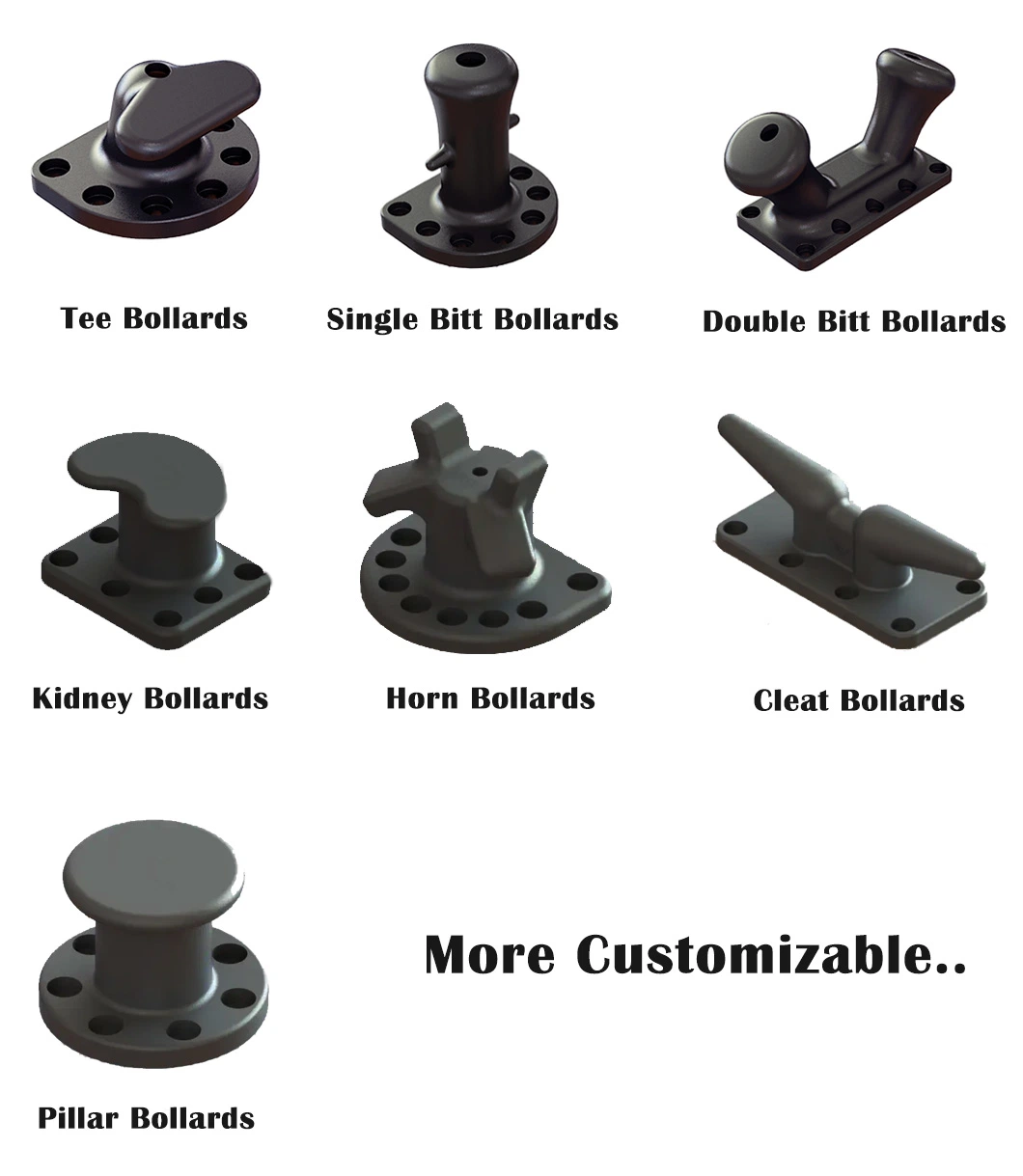 Factory Price Newest Hongruntong Dock Bollard for System/Boat/Loading