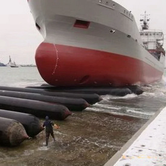 Airbag da 1,5 m di diametro. Airbag di salvataggio in gomma per attracco e lancio della nave